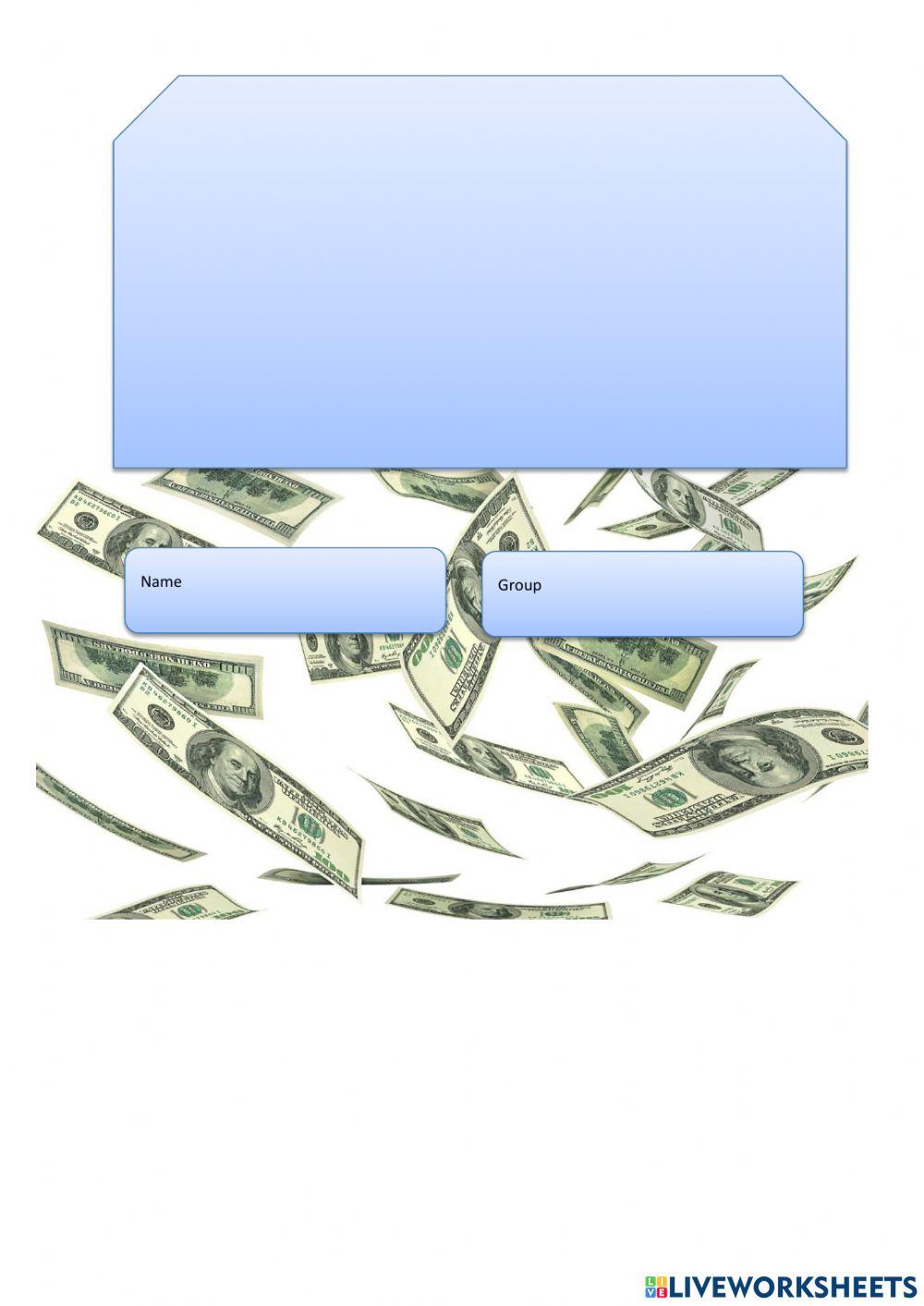 Oxford Exam Trainer B 1 Unit 6 Money