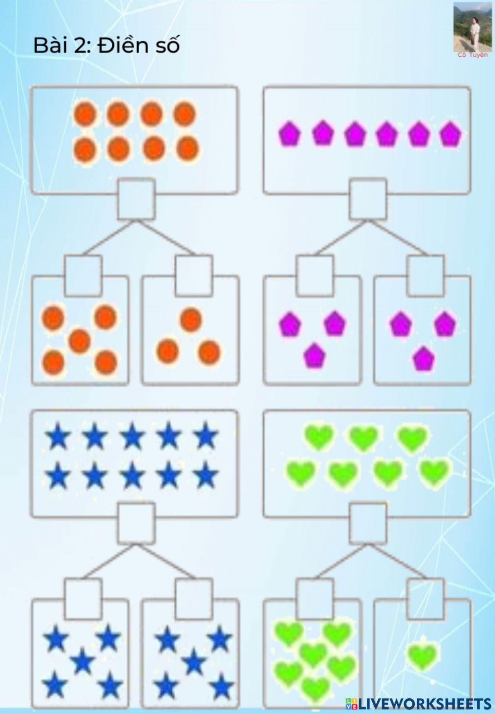 toán 1 02 online exercise for Live Worksheets