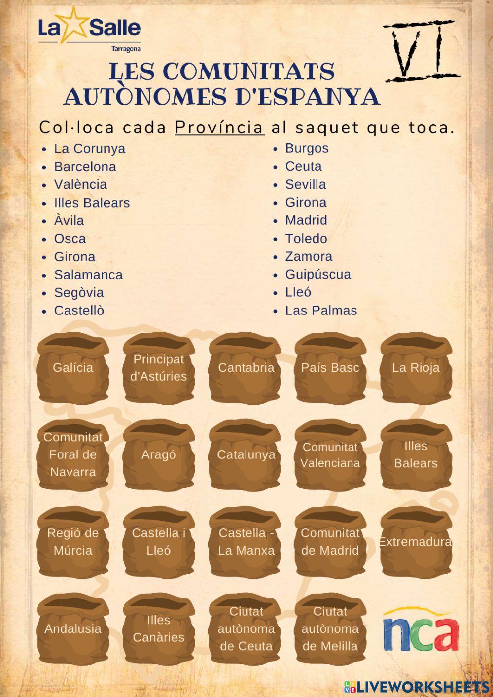 Les Comunitats Autònomes d'Espanya 06