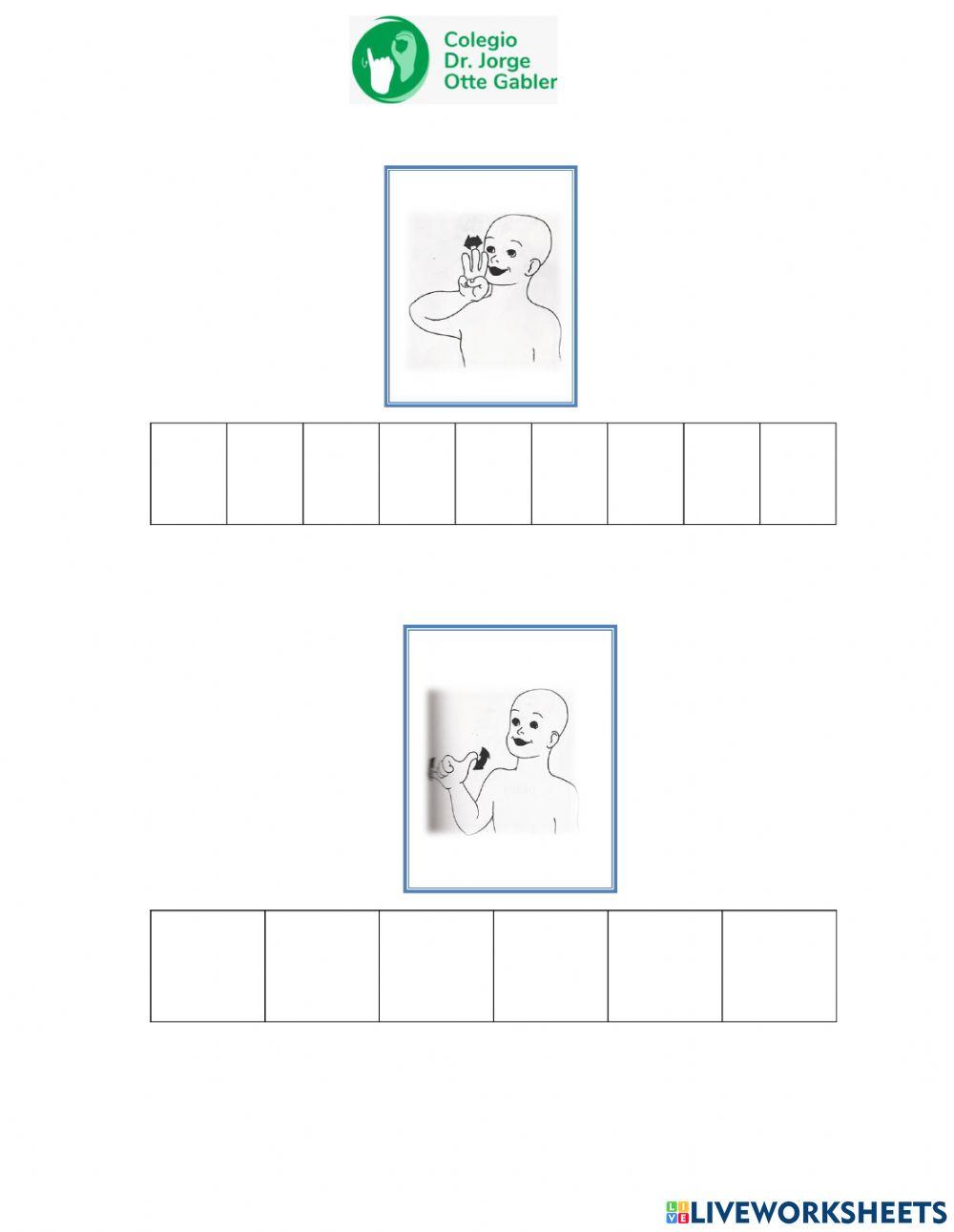 Días de la semana LSCh