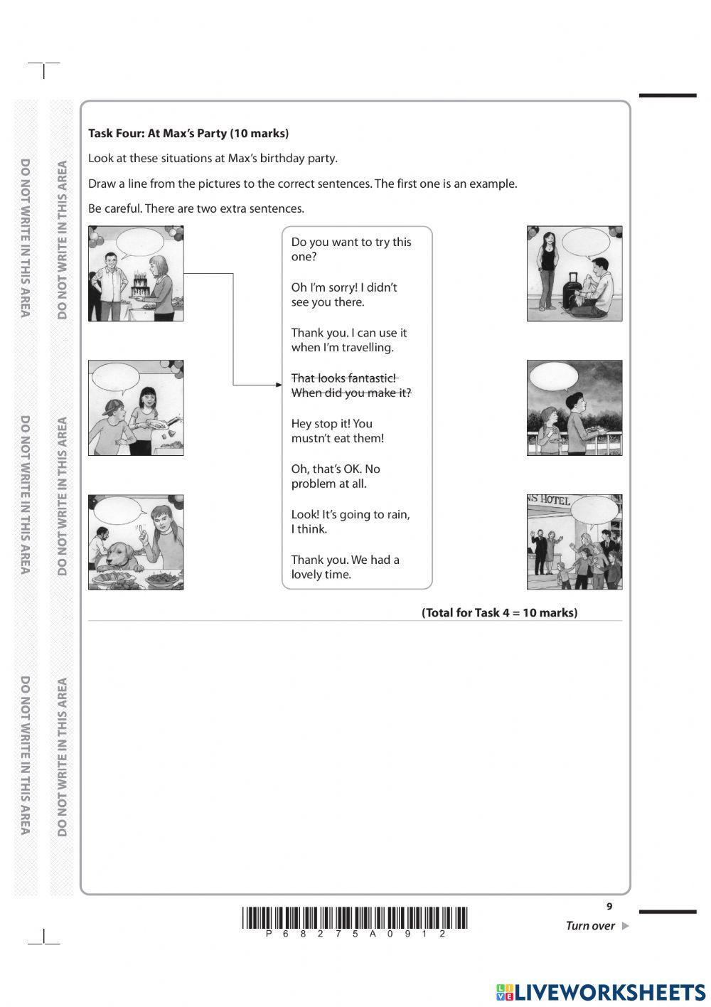 PTE Young Learners l Quickmarch l December 2020