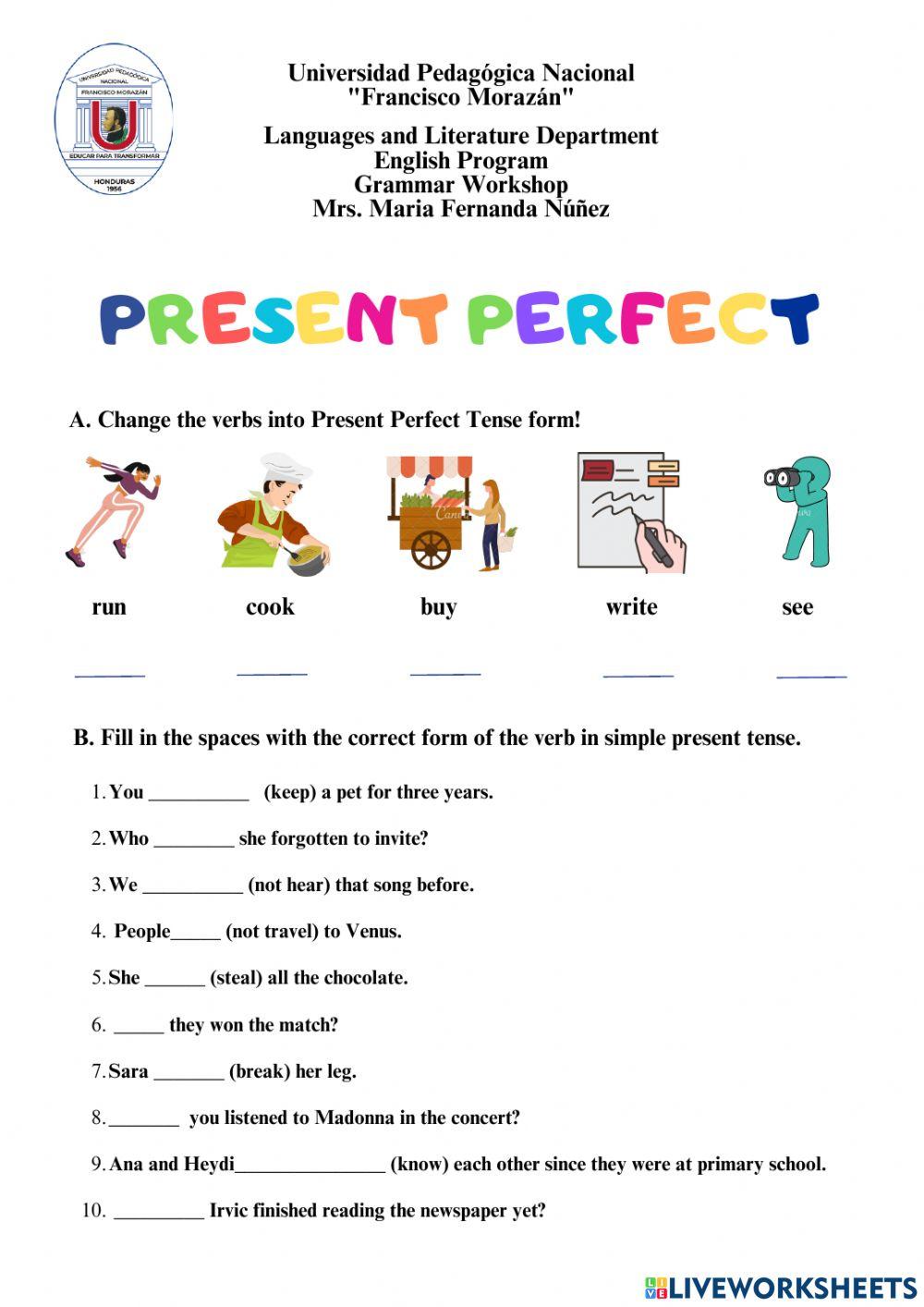 Present Perfect