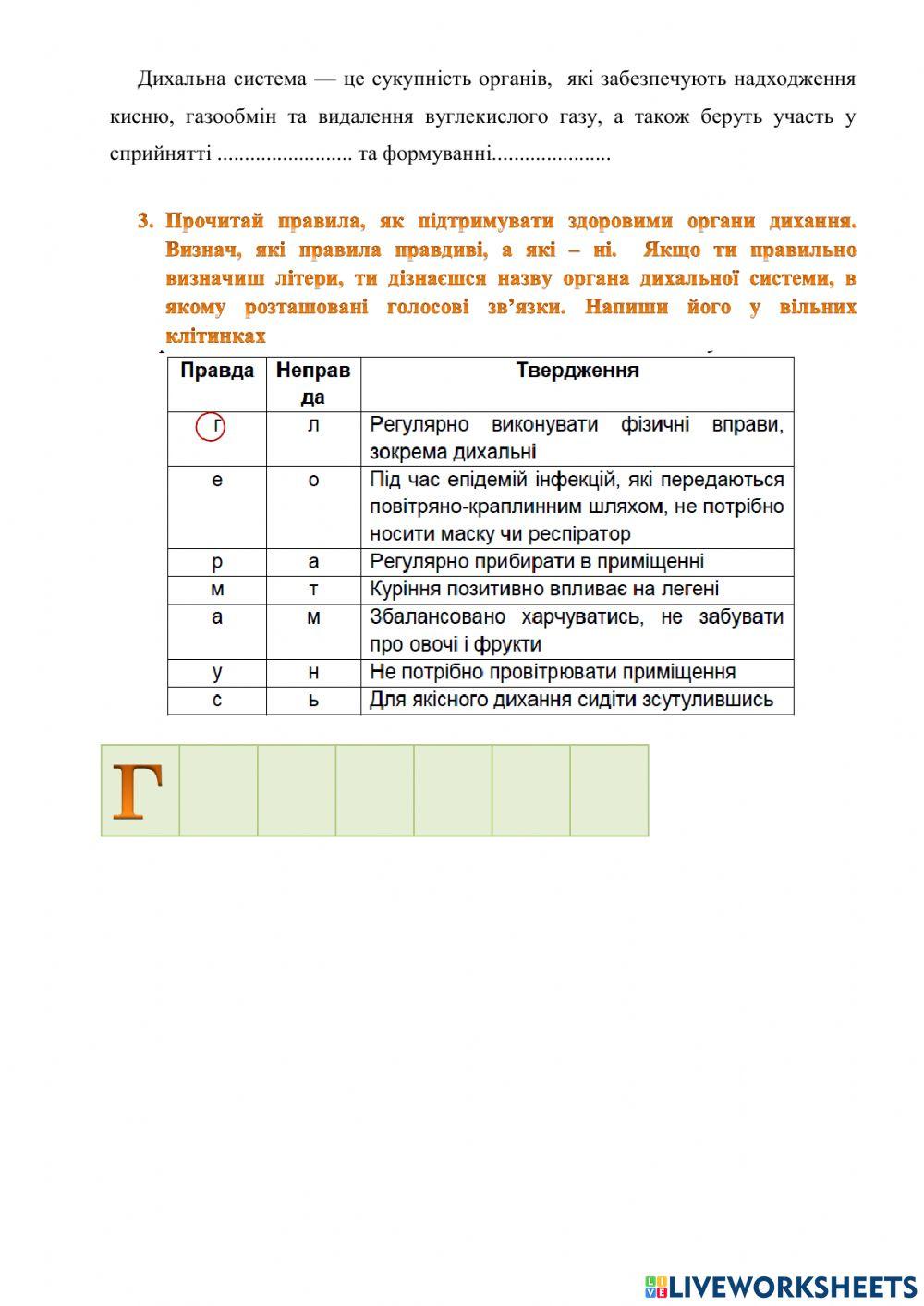 Як кисень потрапляє в наш організм