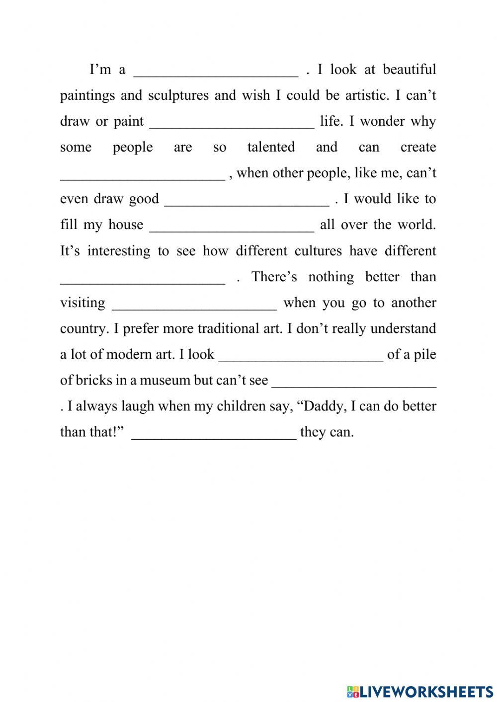 Listen a minute - Arts