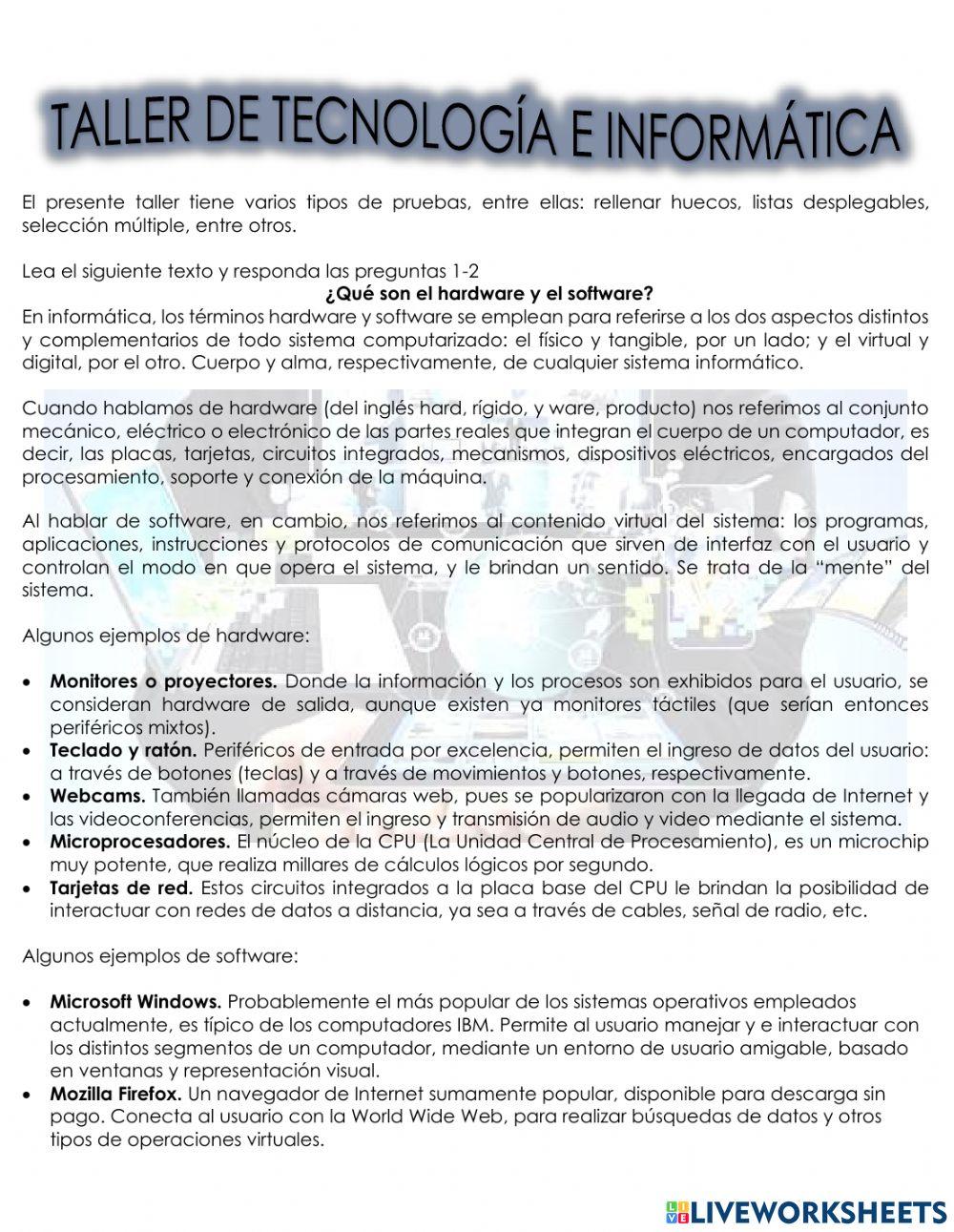 Introducción a la Informática