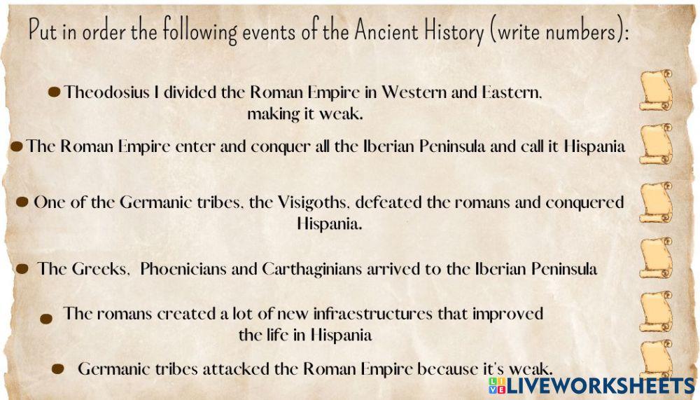 Ancient Age in the Iberian Peninsula