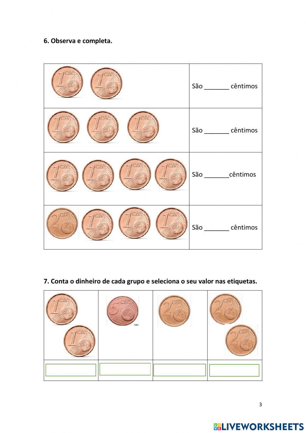 Identificação de dinheiro