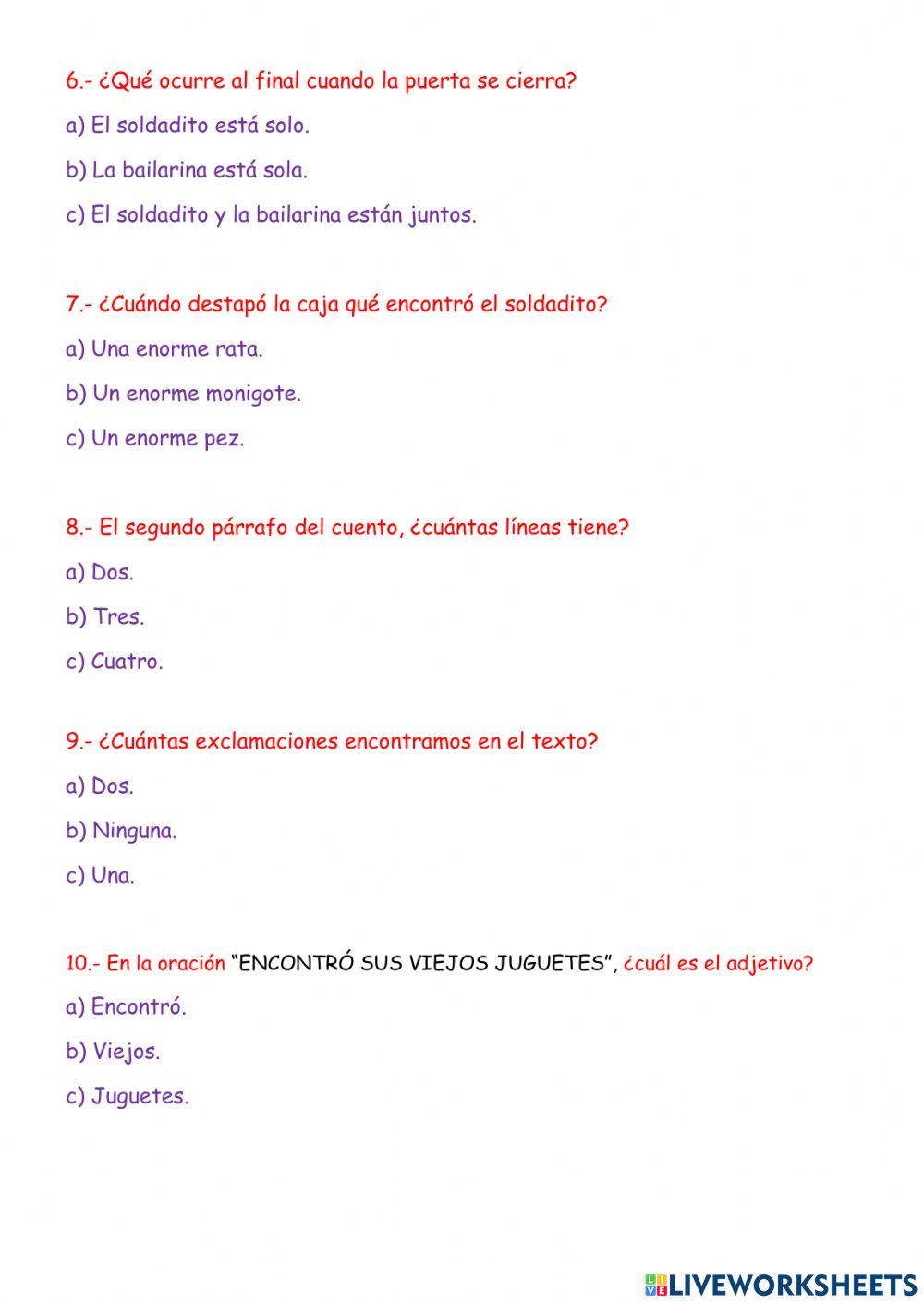 El soldadito de plomo