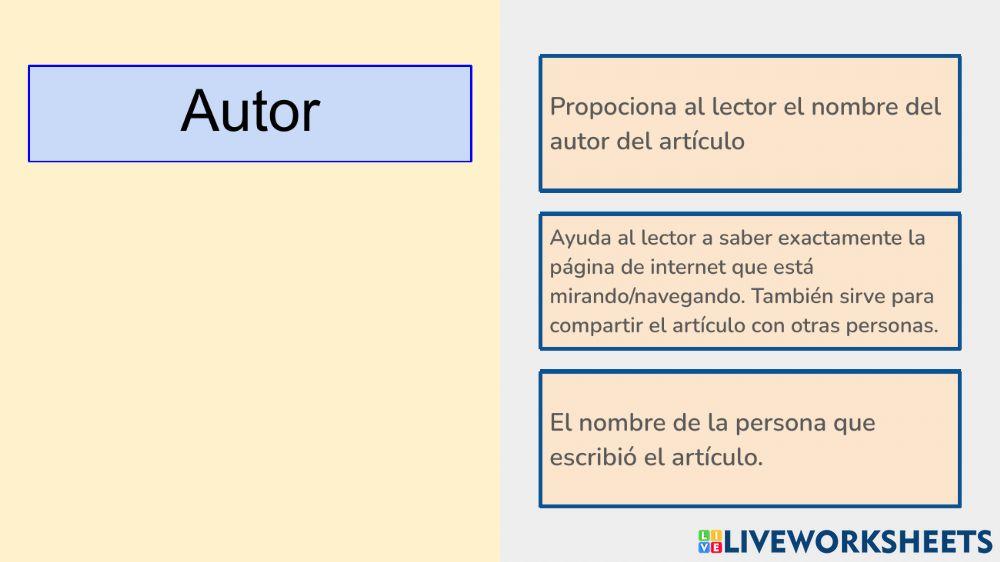 Las partes de una noticia en internet - 1
