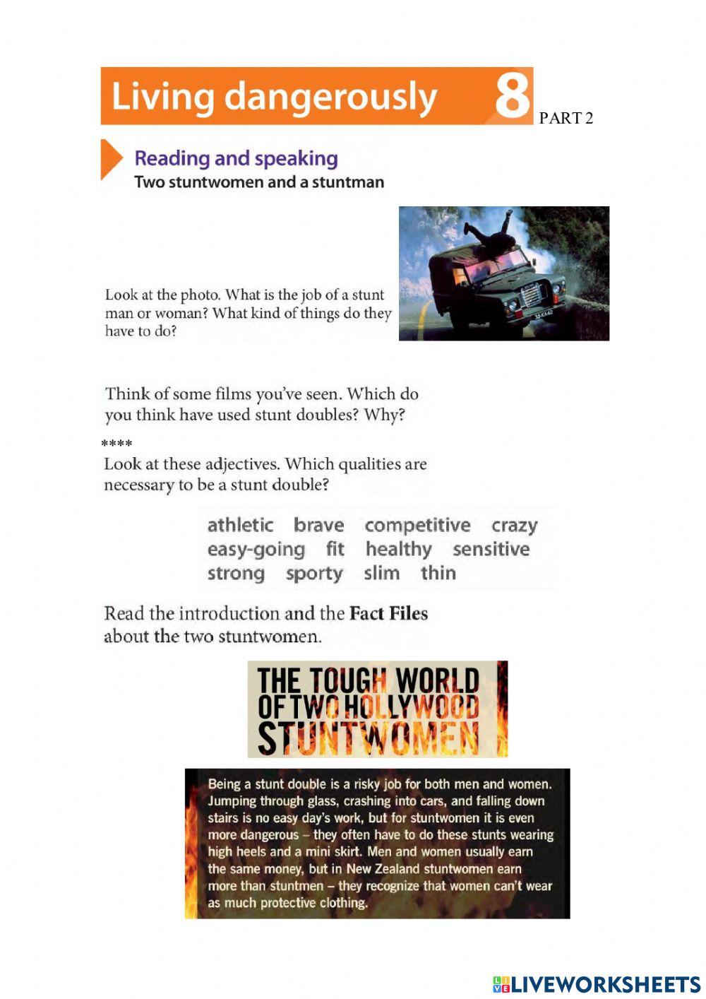 Living Dangerously Part 2