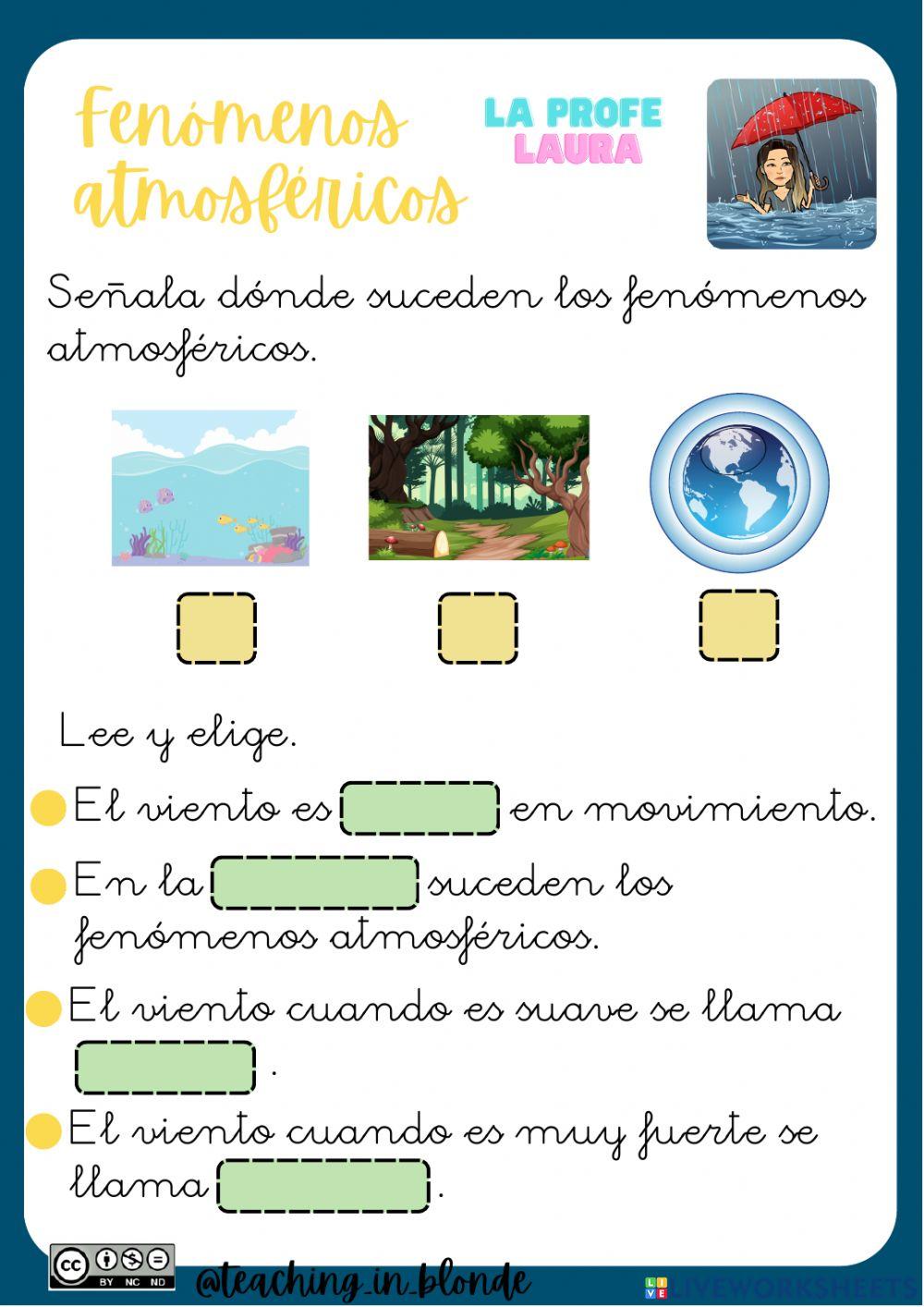 Fenómenos atmosféricos