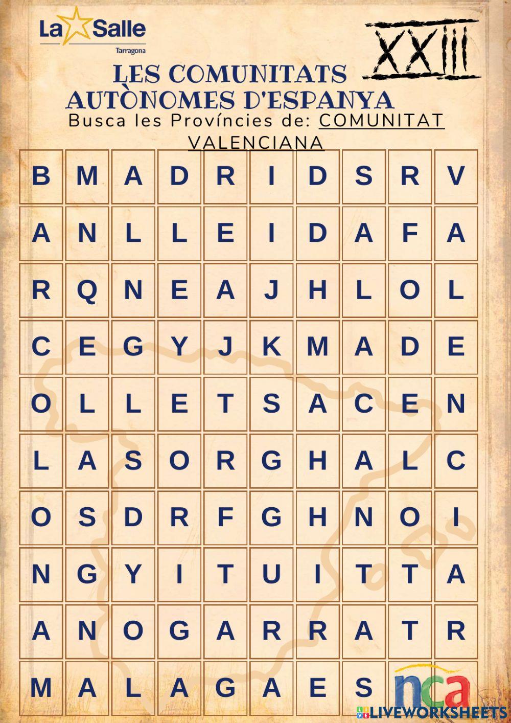 Les Comunitats Autònomes d'Espanya 23