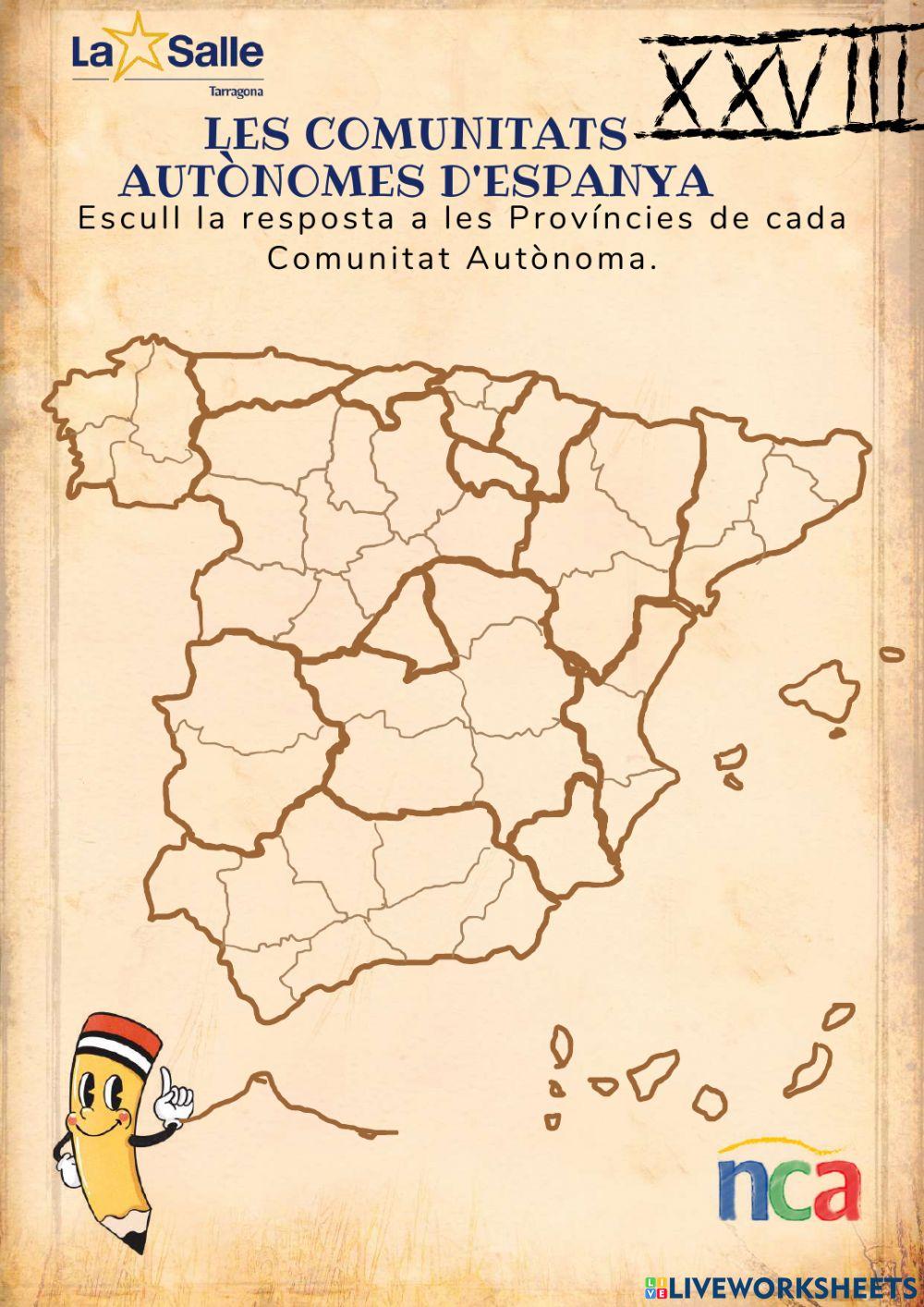 Les Comunitats Autònomes d'Espanya 28