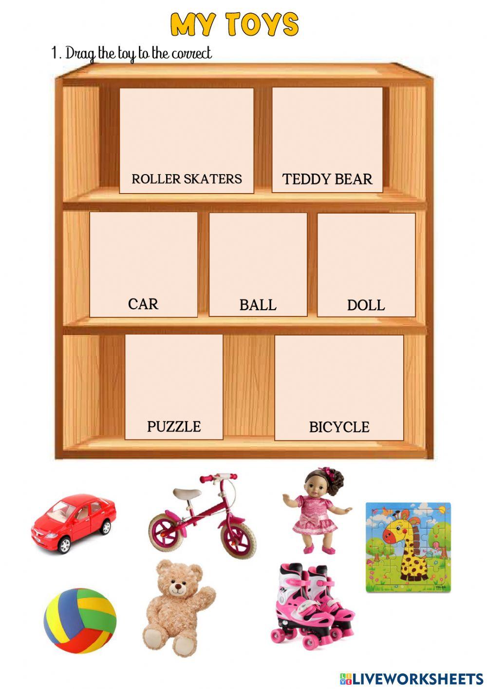 Toys vocabulary