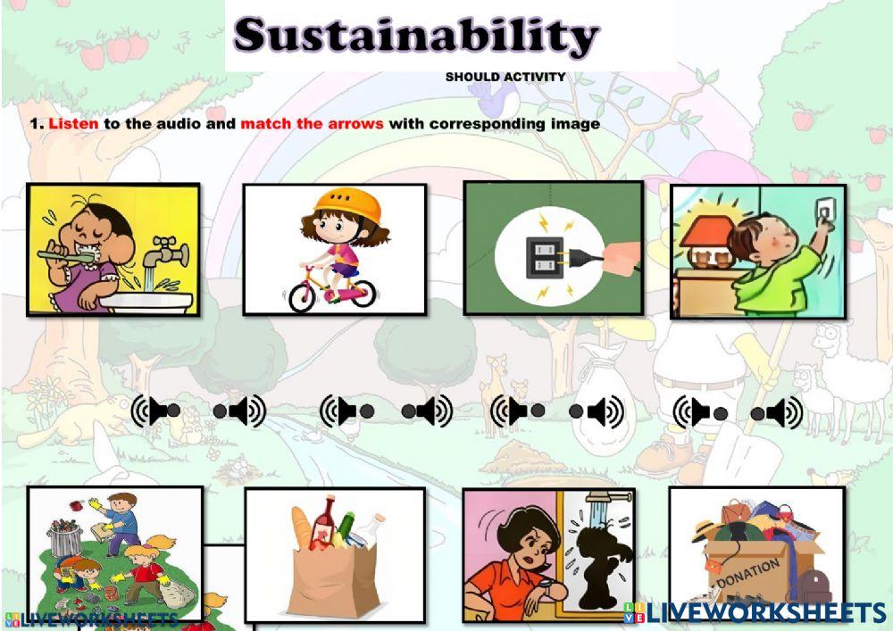 Sustainability-should acivity