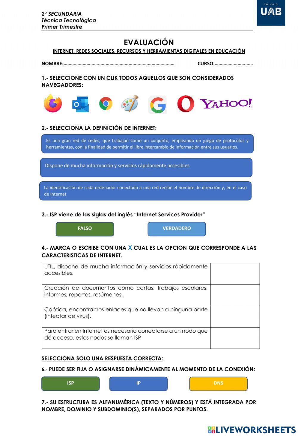 Herramientas digitales