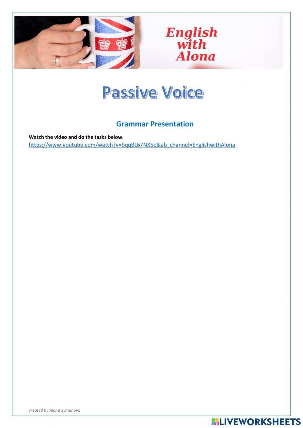 Passive Voice