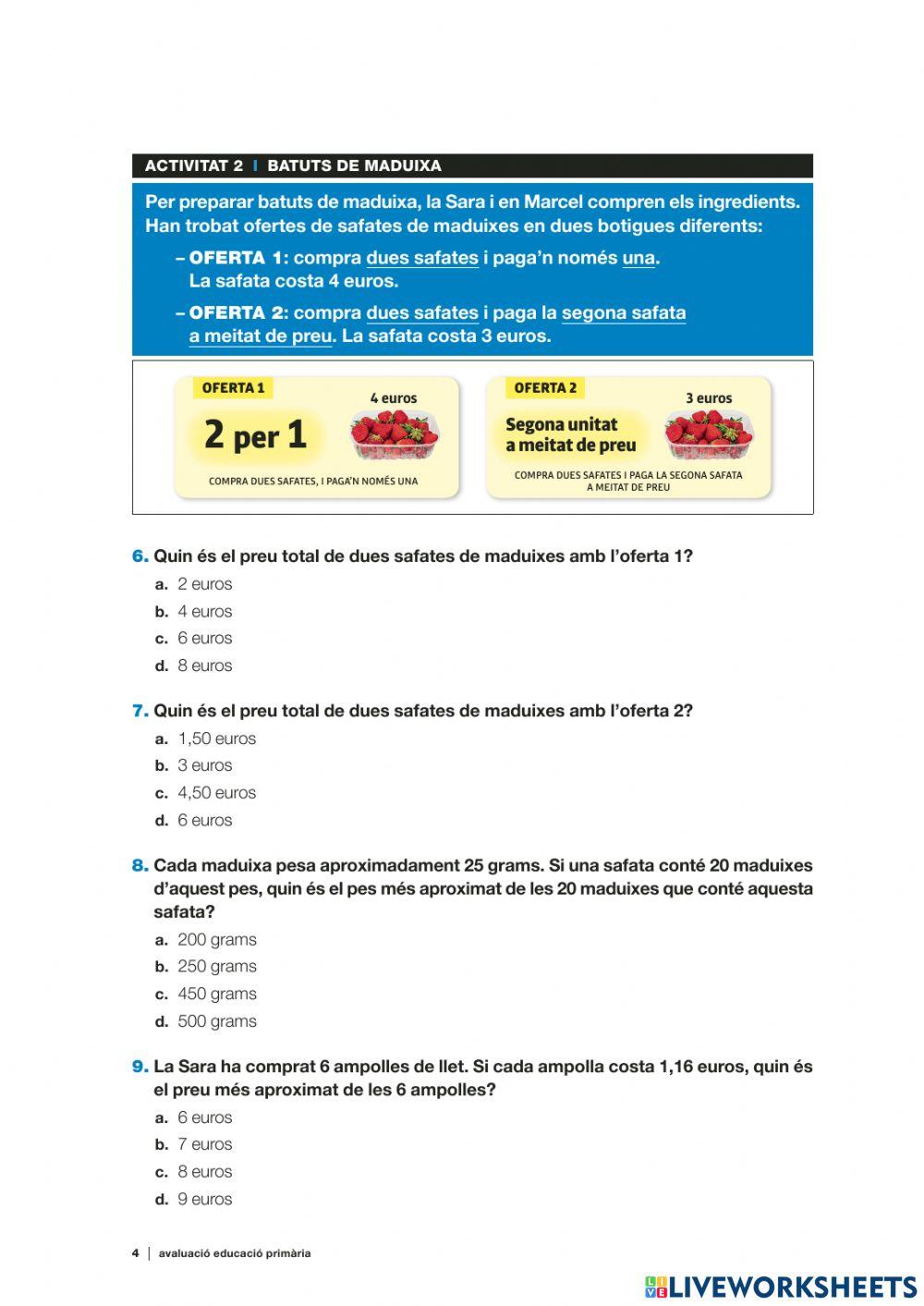 Competència Matemàtiques 20-21