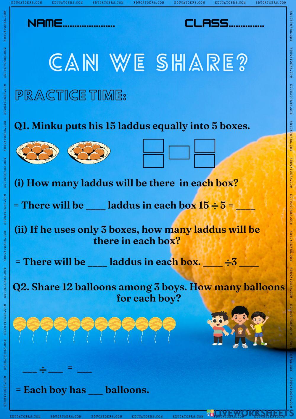 can-we-share-online-exercise-for-live-worksheets