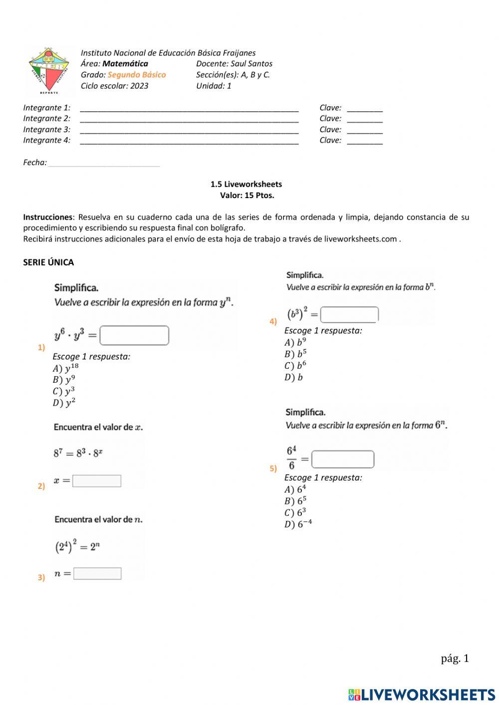M2U1A5 INEB Fraijanes