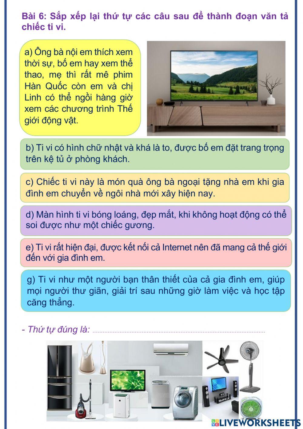 Tiếng Việt 2 (Tuần 29)