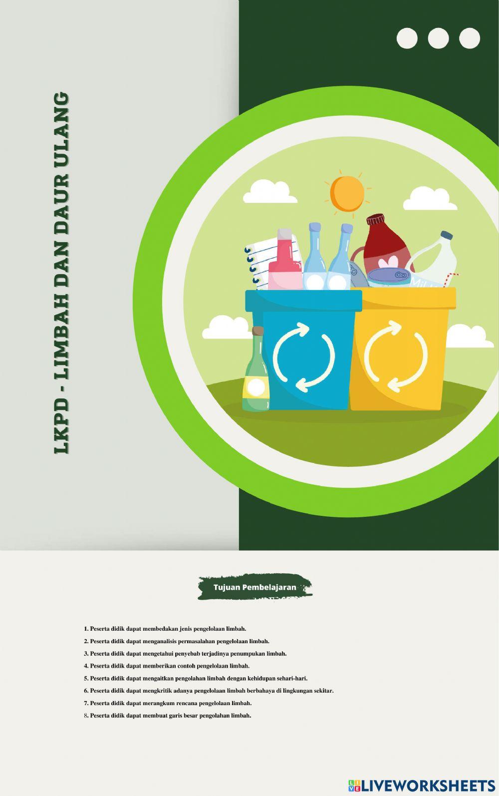E-Lkpd Perubahan lingkungan