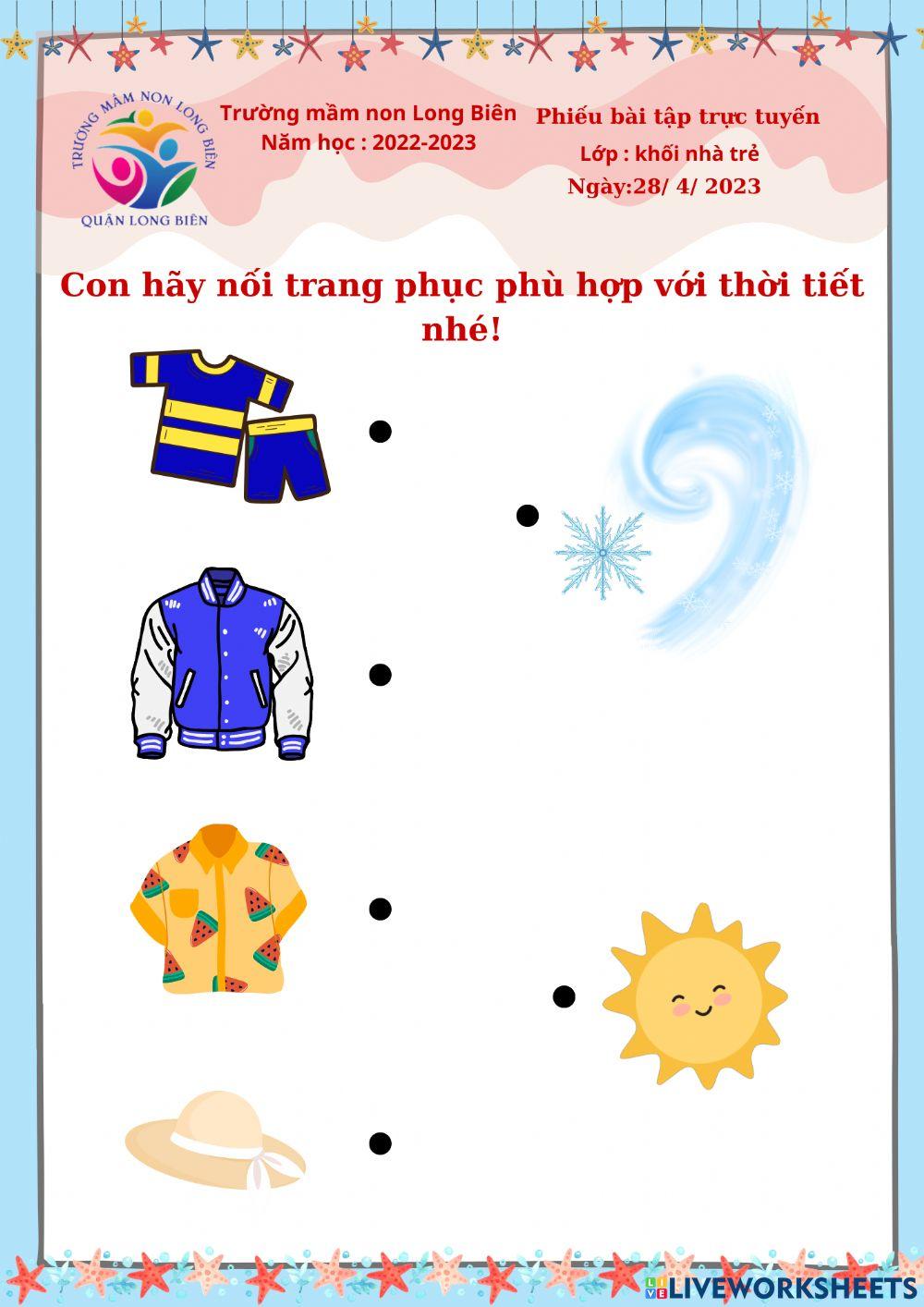 Phiếu bttt khối nhà trẻ ngày 28-4-2023