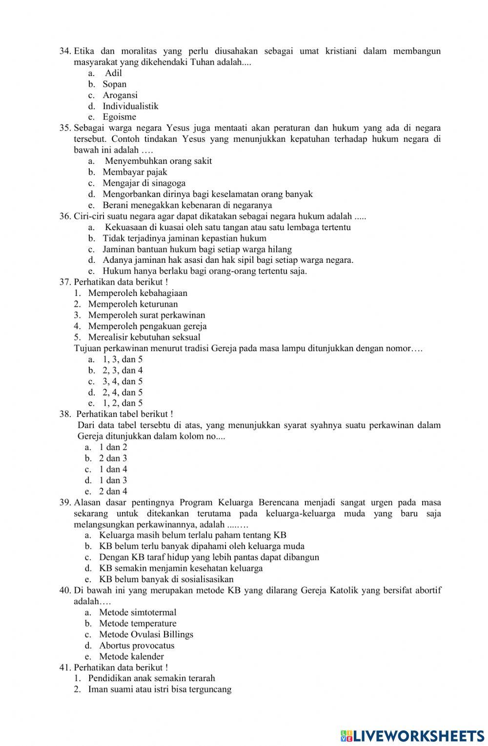 Pendidikan agama khatolik