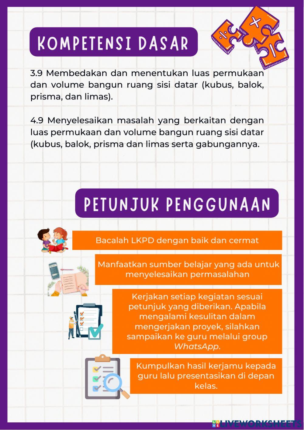 Lkpd proyek bangun ruang berbasis stem