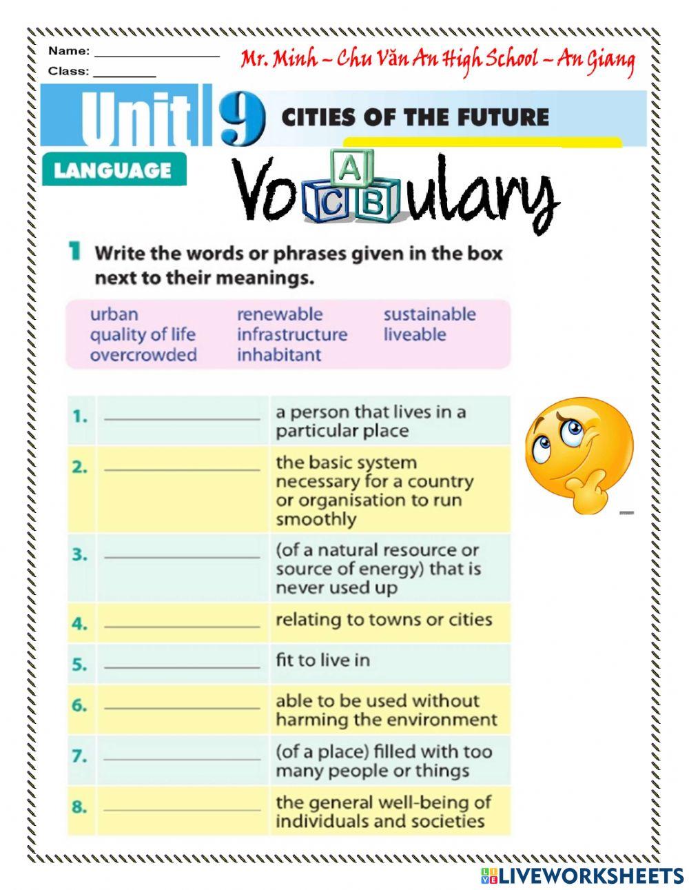 English 11-Unit 9-Getting Started & Language