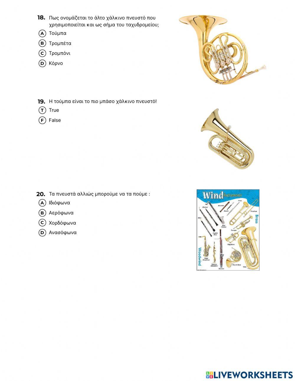 Τα Πνευστά της Συμφωνικής Ορχήστρας