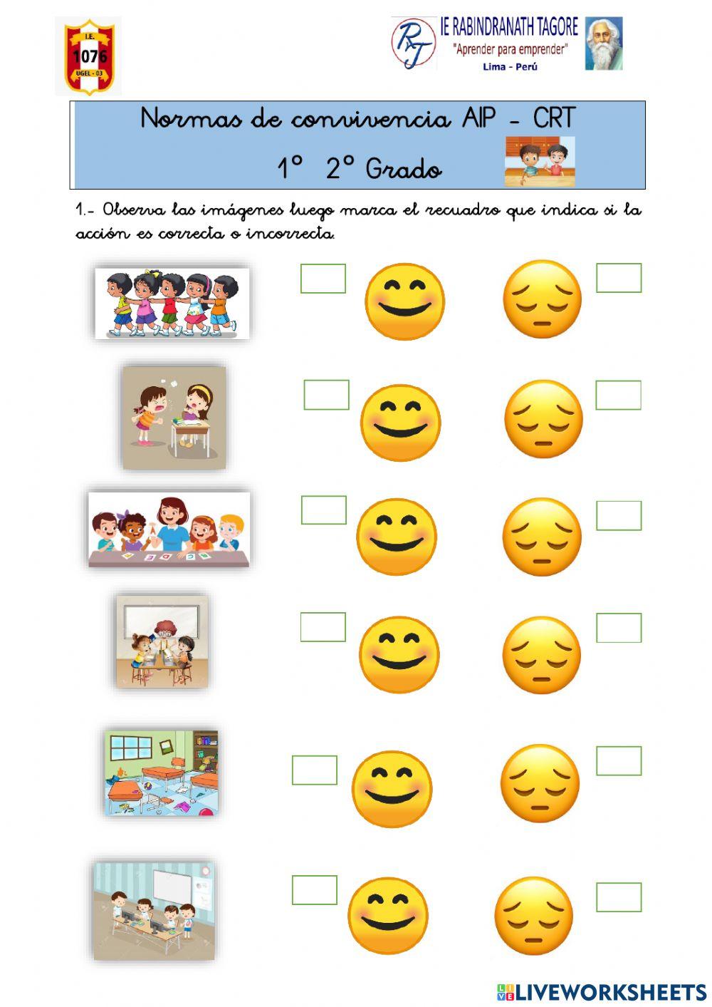 Normas de convivencia.