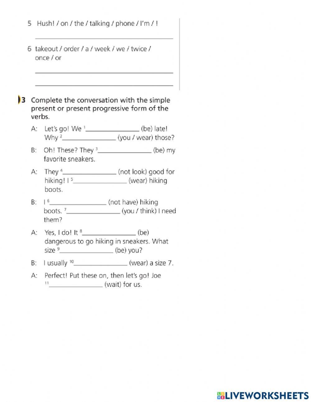 Adverbs of frequency