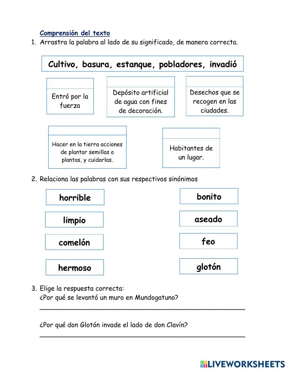 Lectura: Cuidado de nuestro espacio