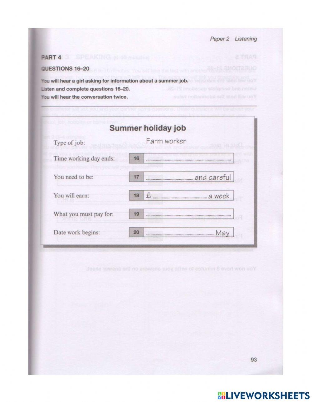 a2-listening-test-4-book-2-online-exercise-for-live-worksheets