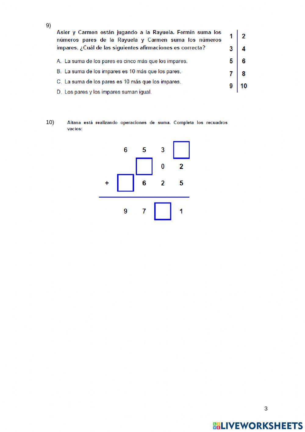 Competencia matemática