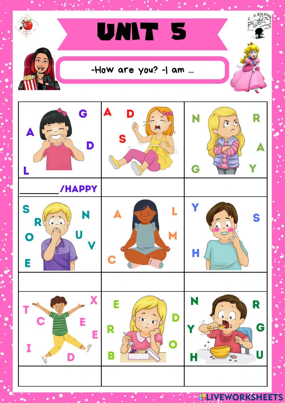 4th grade. Unit 5. Sheet 6. Richmond