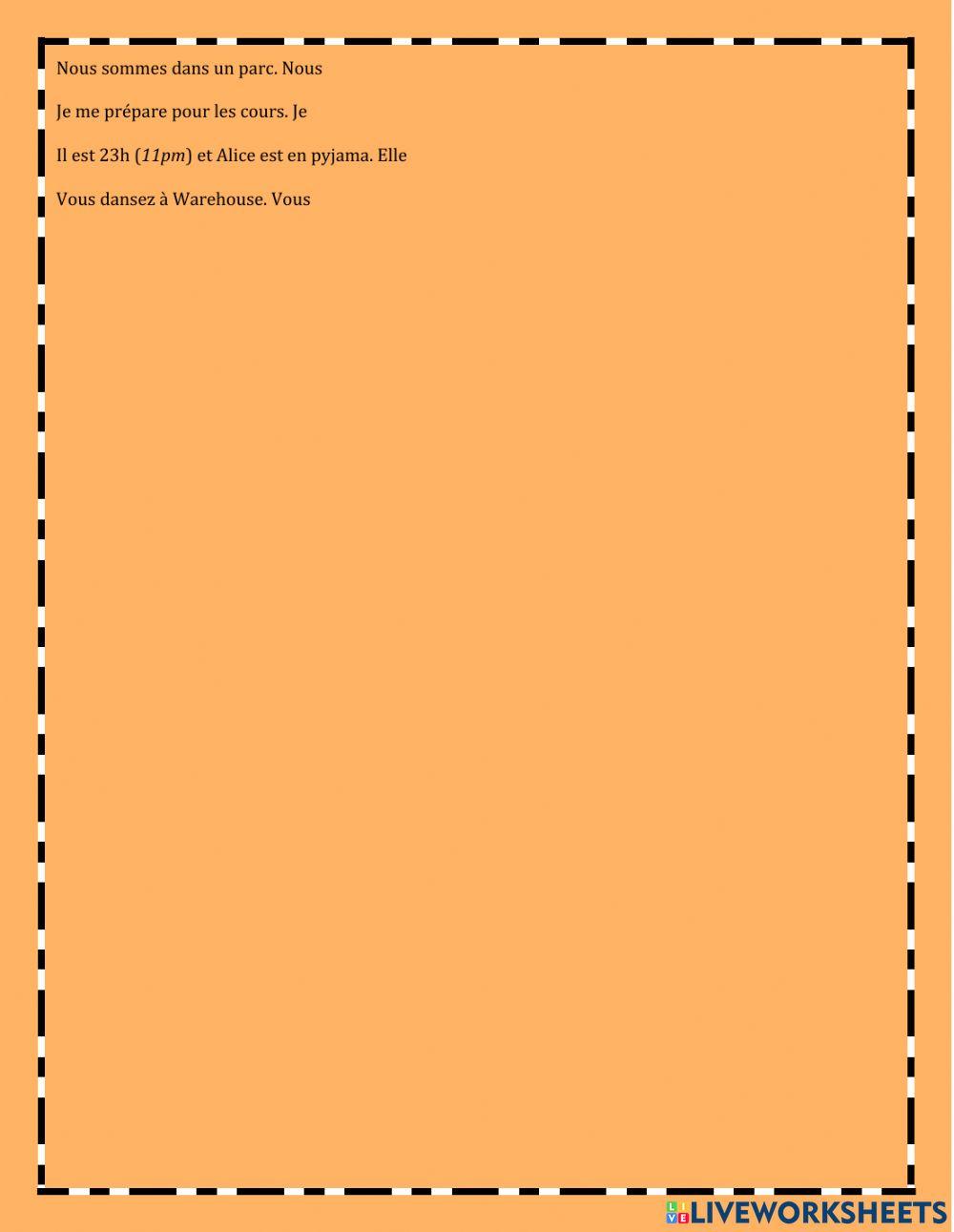 La description physique et morale et les verbes pronominaux