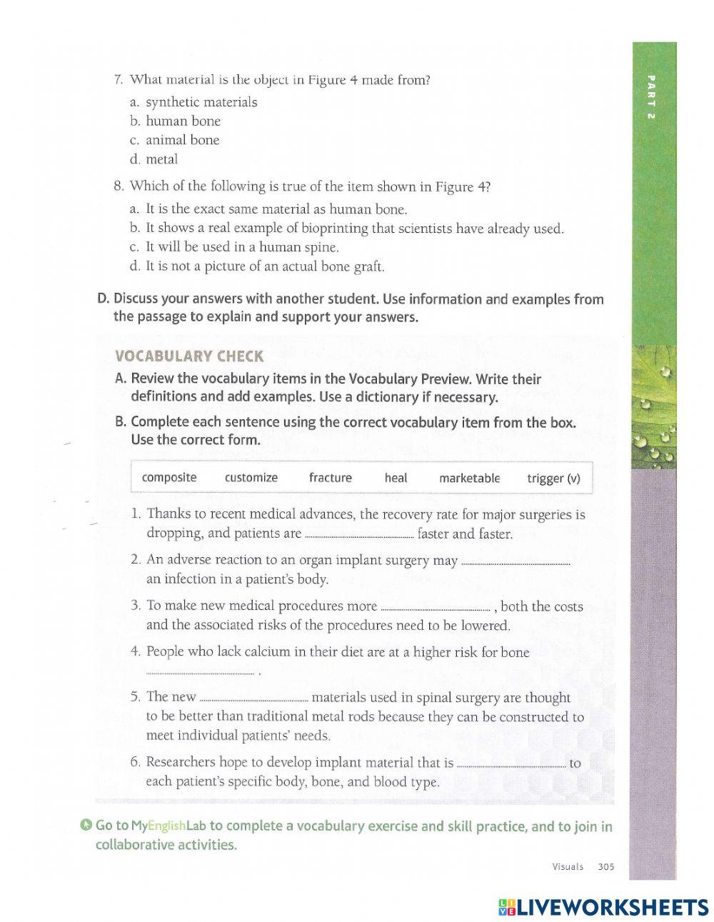 p20 online exercise for Live Worksheets