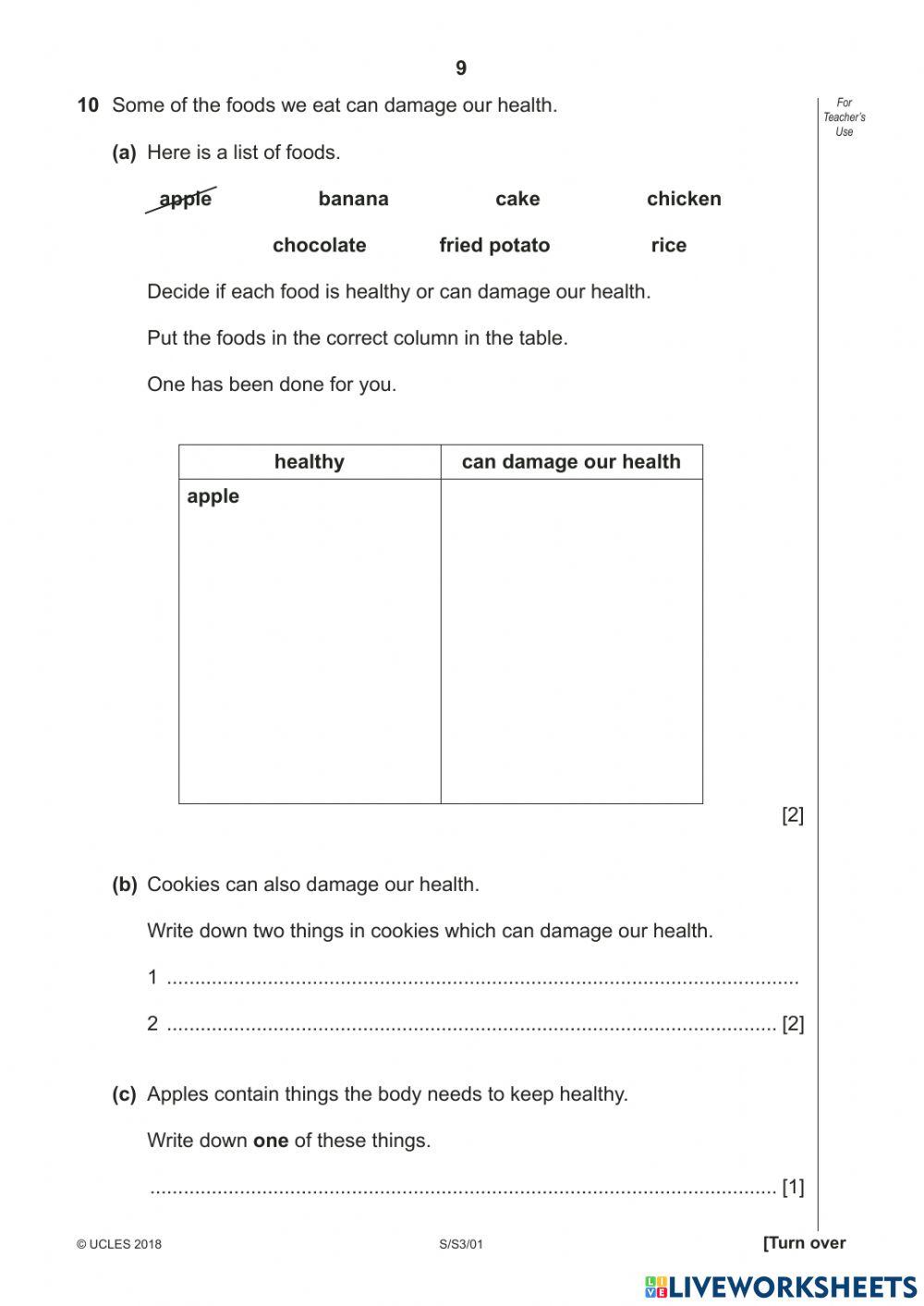 6948097 Stage 3 Science E0Y Test Revision 1 Cambridge 6948097-stage-3-science-e0y-test-revision-1-cambridge