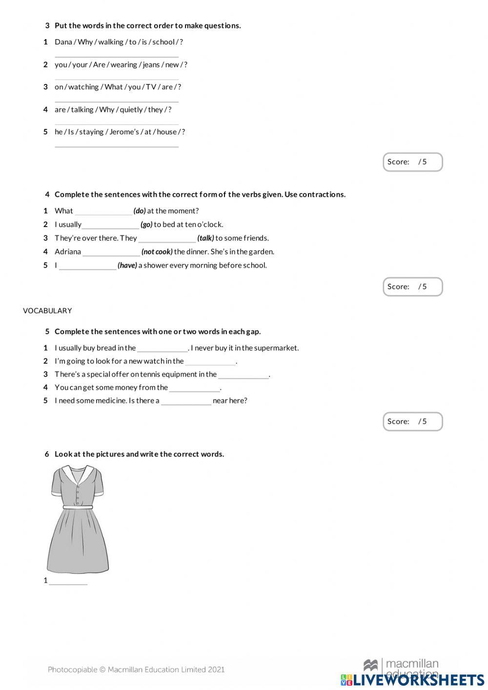Gateway A1. Uni… | Free Interactive Worksheets | 6960569