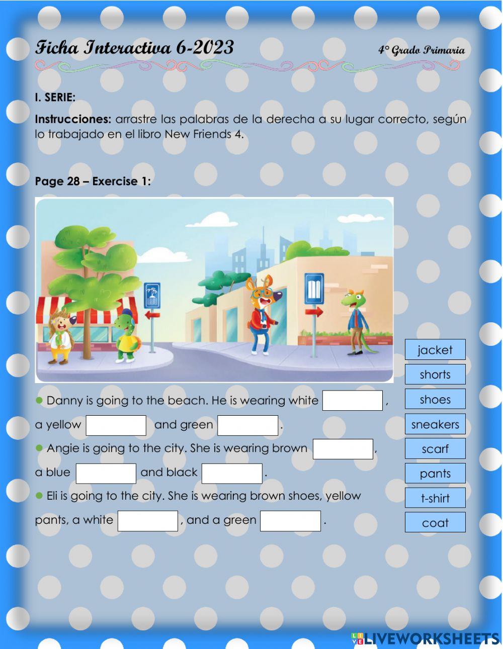 What can I wear? 3. 4°-Ficha6-2023