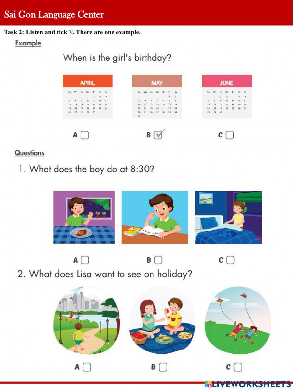 Ôn thi học kỳ 2 lớp 4