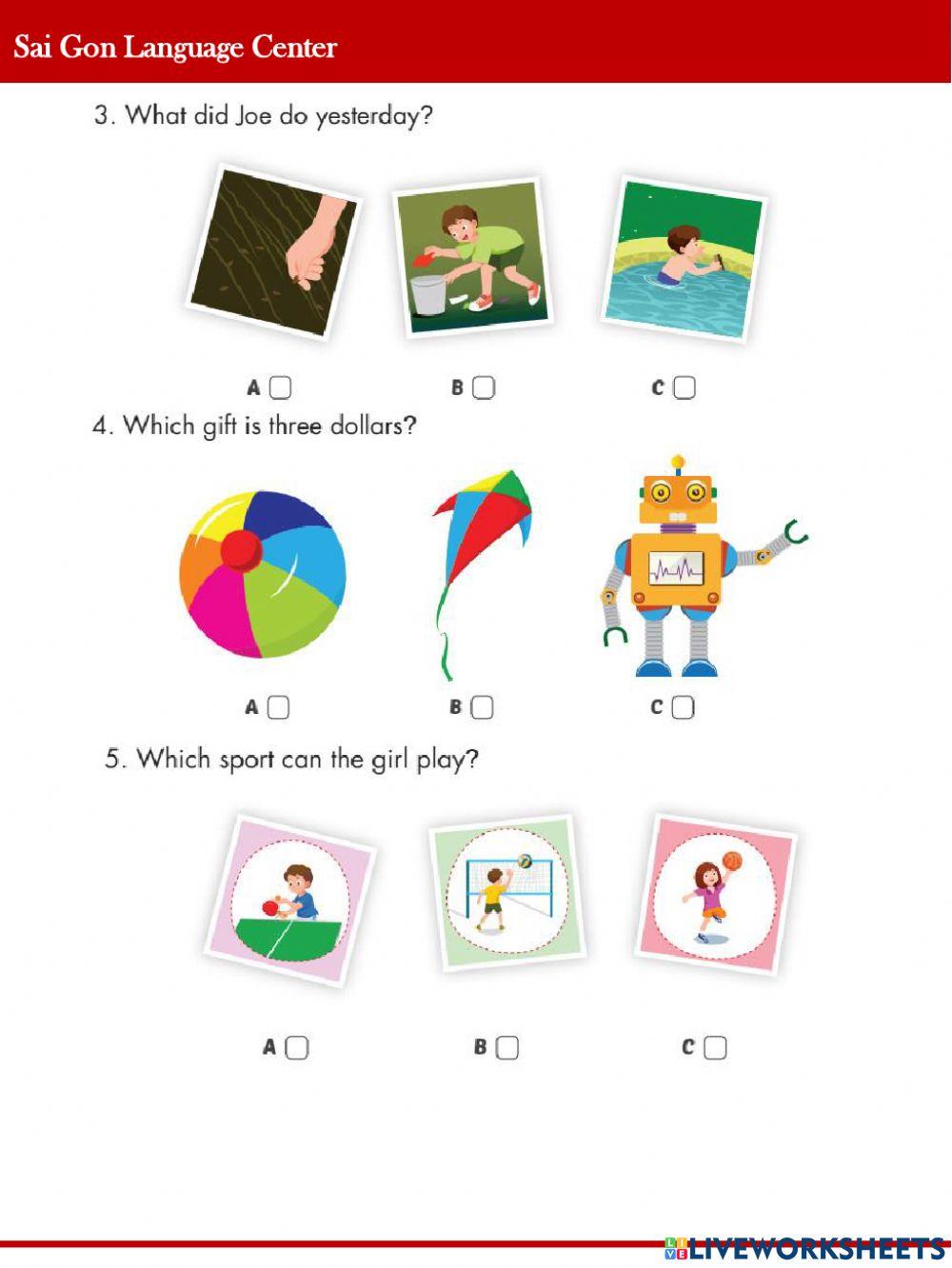 Ôn thi học kỳ 2 lớp 4