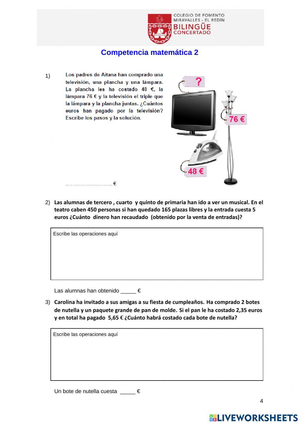 Competencia matemática