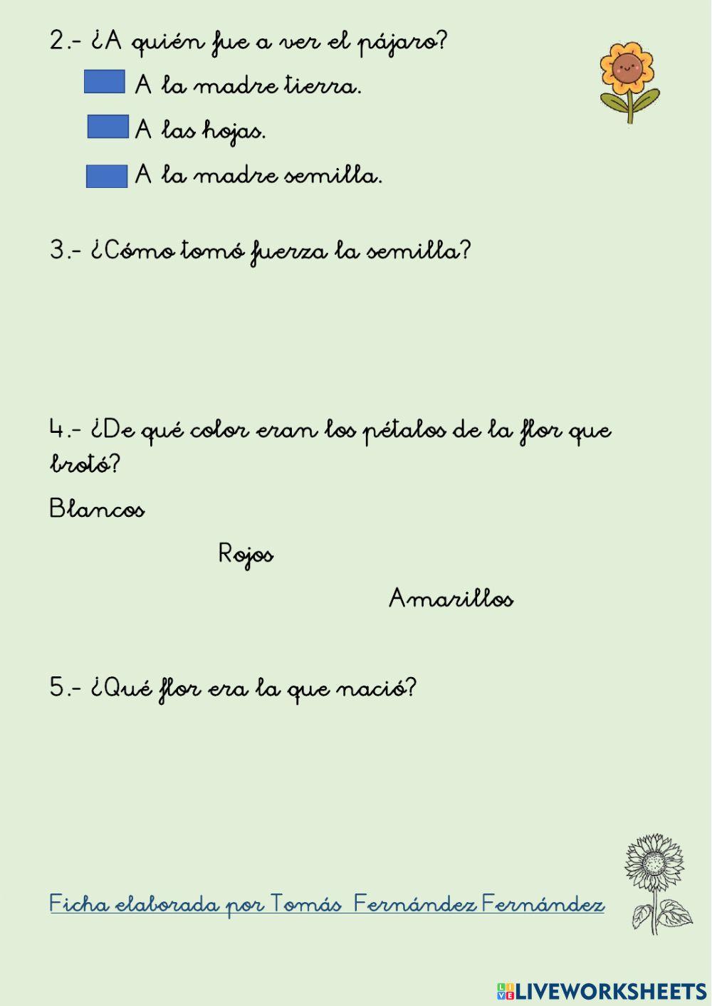 Comprensión lectora 2