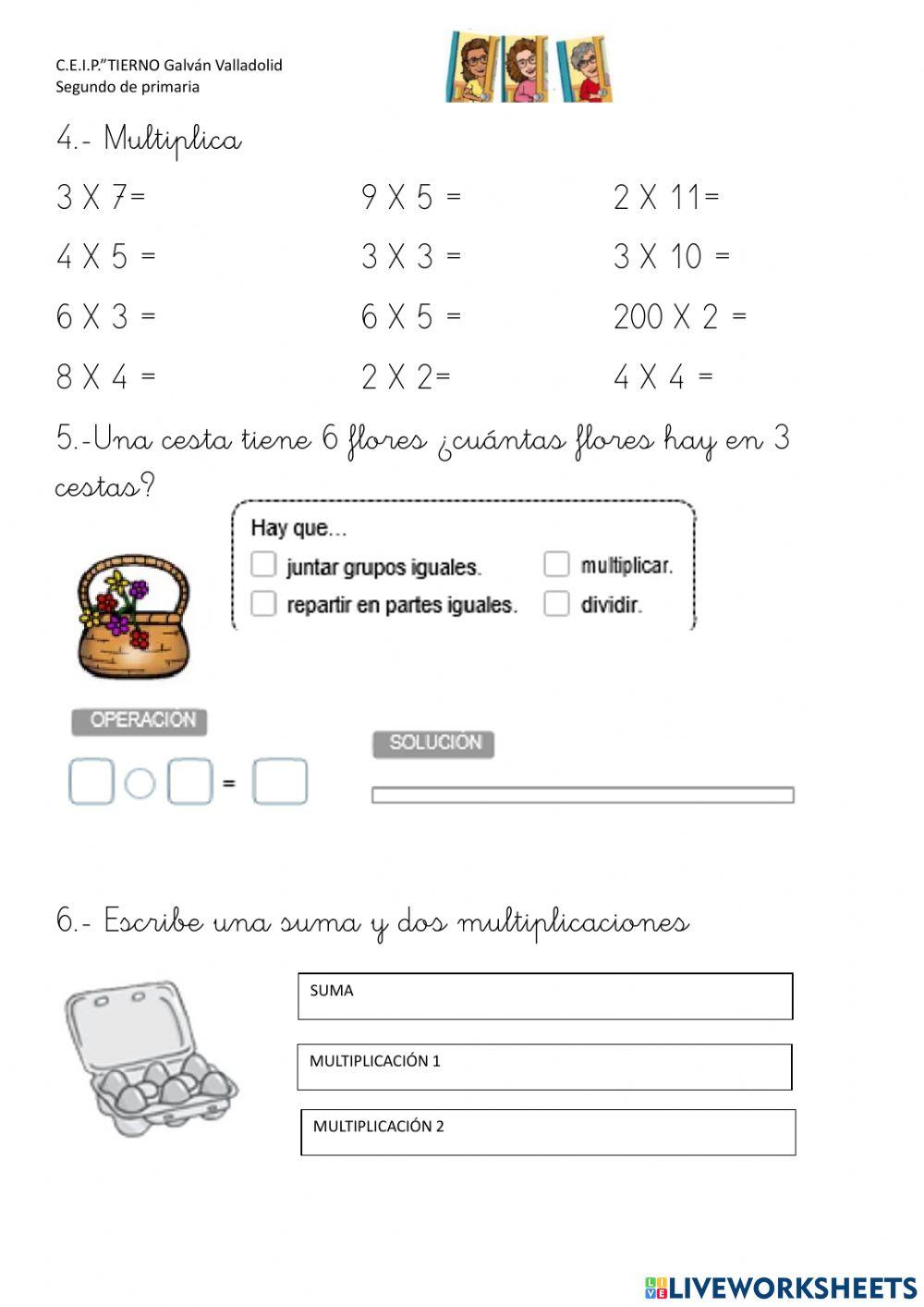 Repaso de matemáticas
