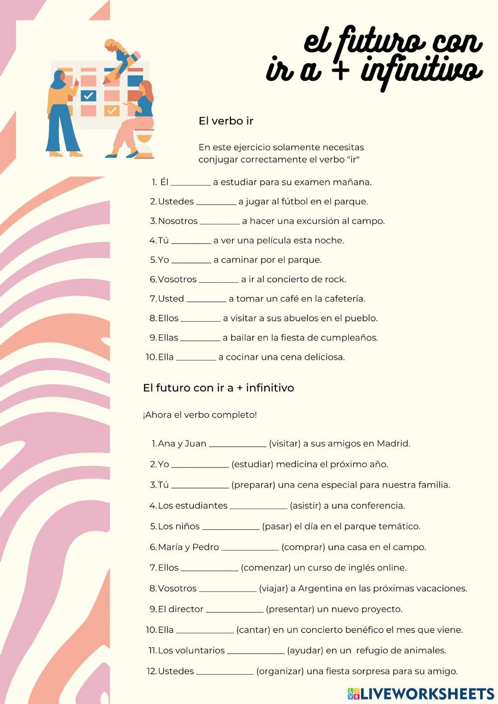 Futuro perifrástico (ir a + infinitivo)