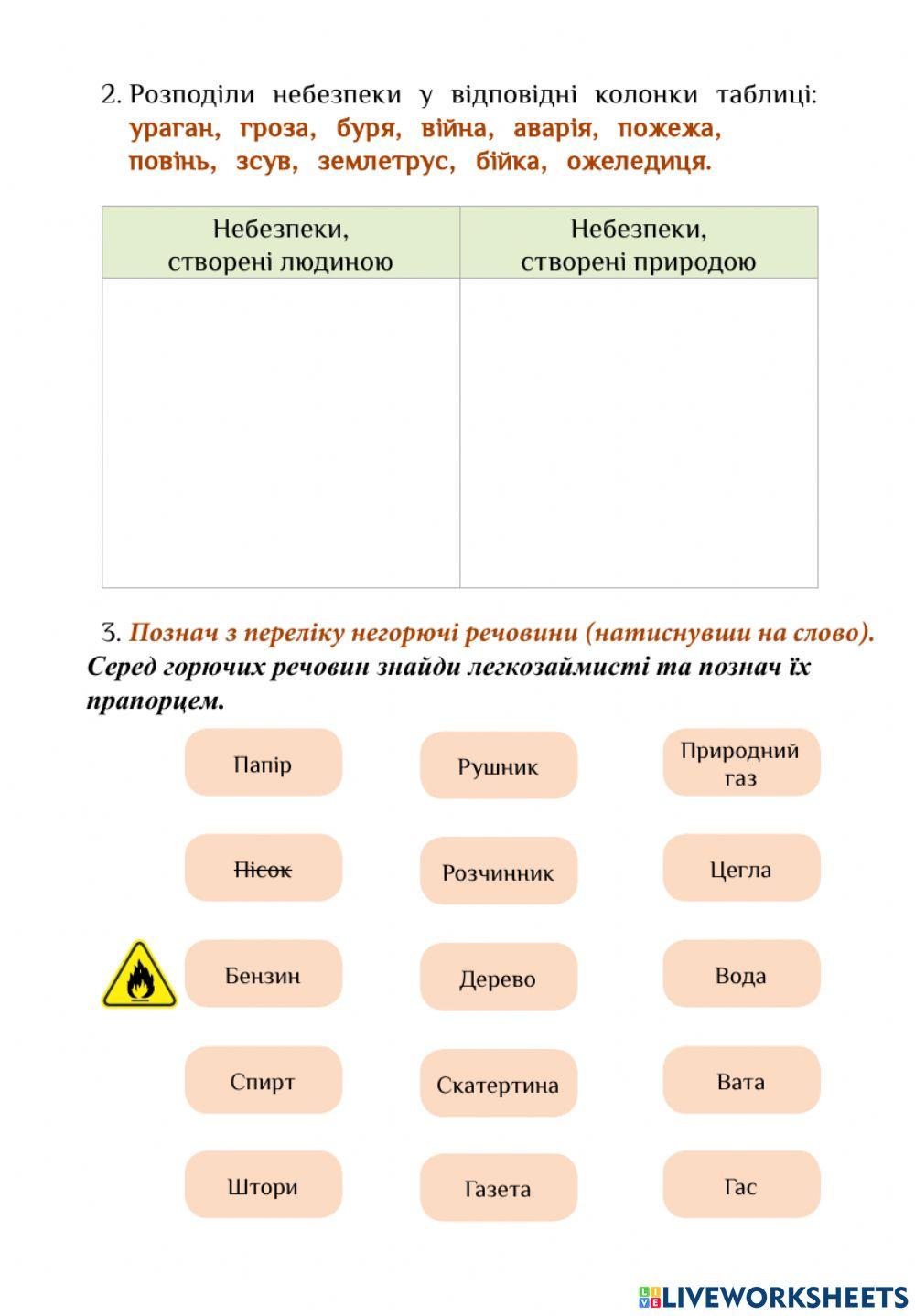 Ср Тема 30. Безпека людини