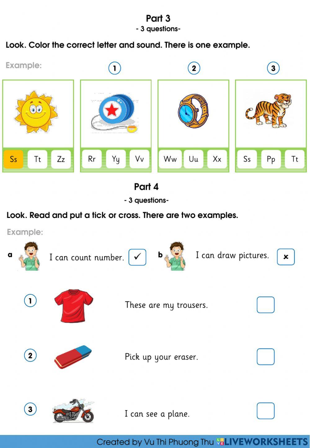 Smart start 2 term 2 test 1